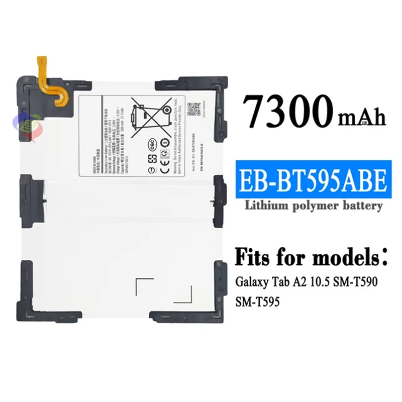 Batterie de remplacement pour tablette Samsung Tab A 10,5 Batterie de remplacement pour tablette Samsung Tab A 10,5